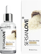 Przeciwstarzeniowe serum do twarzy z ekstraktem z surowej miazgi ryżowej - SersanLove Rice Raw Pulp Essence — Zdjęcie N2
