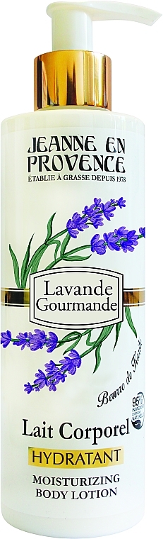 Nawilżający balsam do ciała Lawenda - Jeanne en Provence Lavande Moisturizing Body Lotion