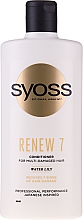 Kup Odżywka do bardzo zniszczonych włosów - Syoss Renew 7 Water Lily Conditioner For Multi-Damage Hair