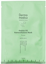 Nanocelulozowa maska lecznicza do twarzy - Dermomedica Azelaic B3 Nanocellulose Face Mask — Zdjęcie N1