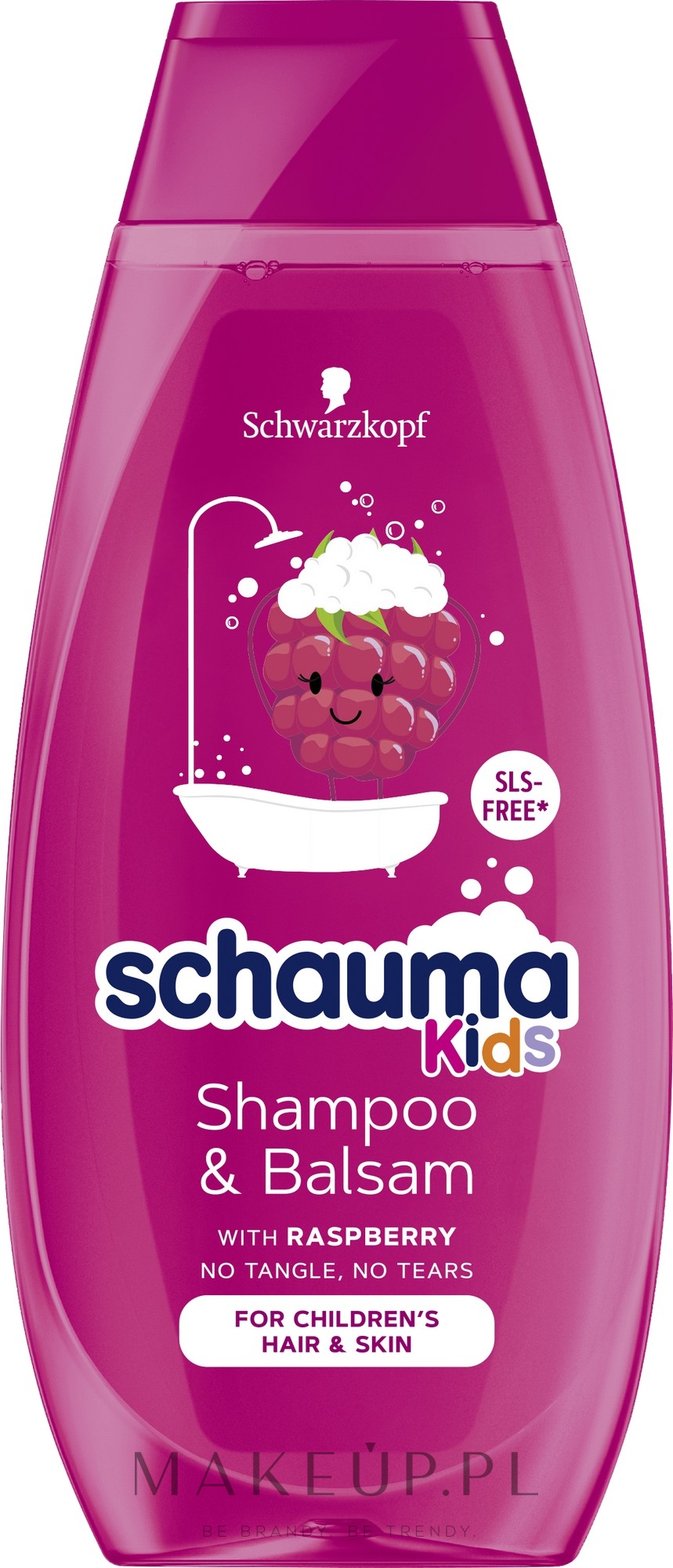 Szampon i odżywka dla dzieci - Schauma Kids Shampoo & Balsam — Zdjęcie 400 ml