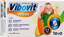 Kup Suplement diety o smaku waniliowym dla dzieci - Vibovit Bobas