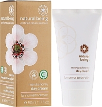 WYPRZEDAŻ Krem do twarzy z miodem manuka do cery normalnej i suchej - Natural Being Manuka Honey Day Cream * — Zdjęcie N1