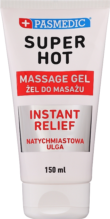 Supergorący żel do masażu ciała - Pasmedic Super Hot Massage Gel — Zdjęcie N1