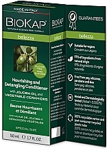PREZENT! Odżywka wygładzająca do splątanych włosów - BiosLine BioKap Nourishing and Detangling Conditioner — Zdjęcie N1