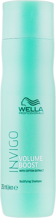 Szampon dodający włosom objętości - Wella Professionals Invigo Volume Boost Bodifying Shampoo 
