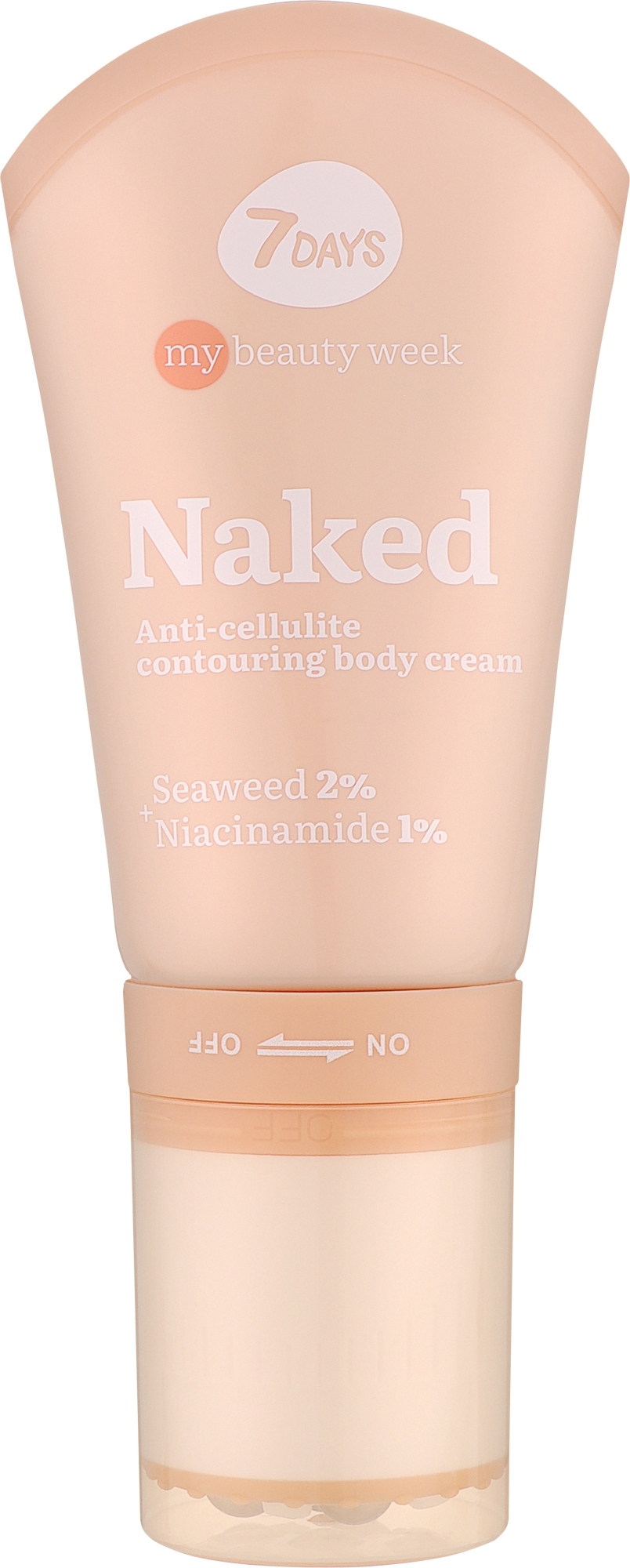 Antycellulitowy krem-gorset do ciała - 7 Days My Beauty Naked — Zdjęcie 130 ml