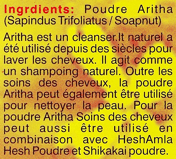 Szampon w pudrze do włosów - Hesh Aritha Powder Shampoo — Zdjęcie N4