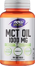 Kup Olej MCT w żelowych kapsułkach - NOW Foods MCT Oil, 1000 Mg