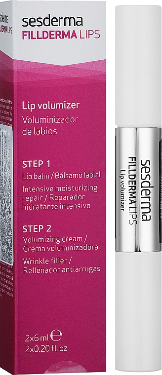 Wypełniająco-powiększający balsam do ust - SesDerma Laboratories Fillderma Lips Lip Volumizer — Zdjęcie N2