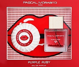 Pascal Morabito Purple Ruby - Zestaw (edp/95ml + bath/bomb/1pcs)  — Zdjęcie N1
