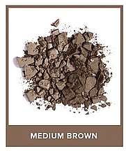 Zestaw - Anastasia Beverly Hills Fluffy Fuller Looking Brow Medium Brown (br/freeze/2.5g + Powder/1.6g + Brush) — Zdjęcie N2
