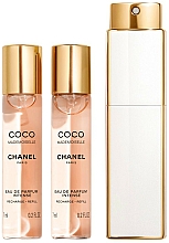 Chanel Coco Mademoiselle Eau Intense Mini Twist and Spray - Zestaw (3 x edp 7 ml) — Zdjęcie N1