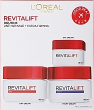 Zestaw - L'Oréal Paris Revitalift Programme (day/cr/50ml + night/cr/50ml + eye/cr/30ml) — Zdjęcie N1