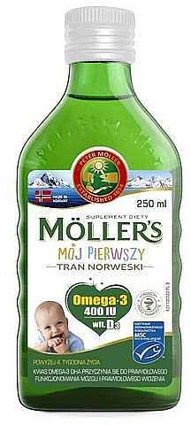 Tran norweski Mój pierwszy tran - Mollers — Zdjęcie N1