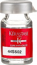 Intensywna kuracja przeciw wypadaniu włosów w ampułkach - Kérastase Specifique Cure Aminexil — Zdjęcie N4