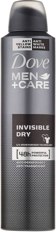 Antyperspirant w sprayu dla mężczyzn - Dove Men + Care Invisible Dry Antiperspirant Spray