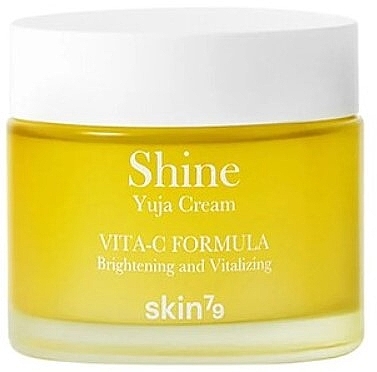 Rozjaśniający krem do twarzy - Skin79 Shine Yuja Vita-C Formula Brightening and Vitalizing Cream — Zdjęcie N1