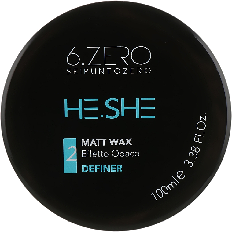 Wosk do włosów z efektem matowym - Seipuntozero He.She Matt Wax