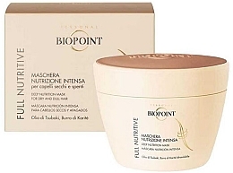 Maska do włosów suchych Odżywiająca - Biopoint Full Nutritive Mask — Zdjęcie N1