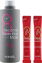 Zestaw - Masil 8 Seconds Salon Hair Set (mask/350ml + shm/2*8ml) — Zdjęcie N2
