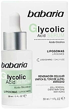 Kup Serum do twarzy z kwasem glikolowym - Babaria Glycolic Acid Face Serum