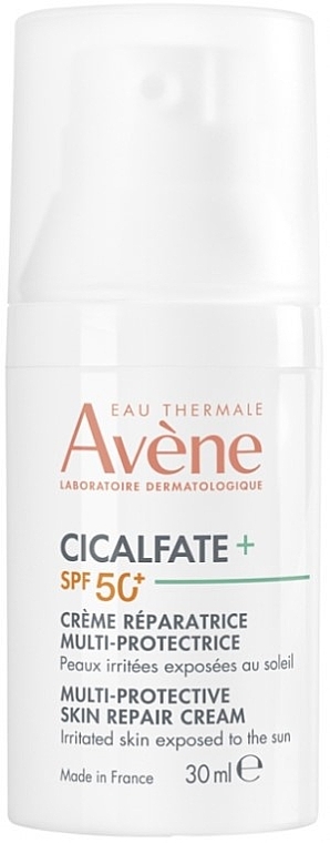 Wielofunkcyjny krem regenerujący - Avene Cicalfate+ Multi-Protective Repair Cream SPF50+ — Zdjęcie N1