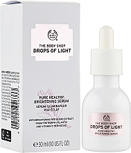 Serum rozjaśniające - The Body Shop Drops Of Light Pure Healthy Brightening Serum — Zdjęcie N2