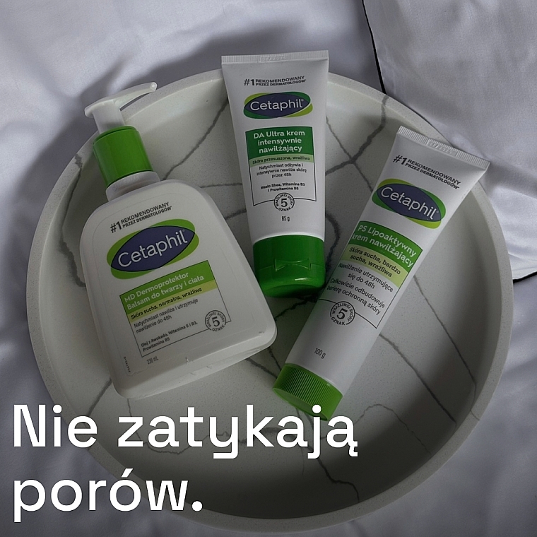 Lipoaktywny krem nawilżający - Cetaphil PS Lipo-Active Moisturising Cream For Sensitive Or Dry Skin — Zdjęcie N13