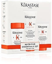 Kup Zestaw do pielęgnacji włosów - Kerastase Nutritive Discovery Set (shmp/80ml + h/fondant/75ml + h/milk/50ml)