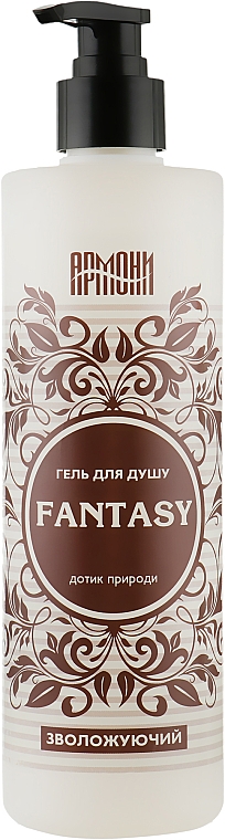 Żel pod prysznic z proteinami pszenicy i keratyną Fantasy - Armoni