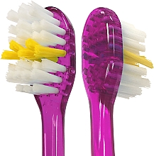 Szczoteczka do zębów dla dzieci Junior od 6 do 12 lat miękka, , różowa - Elmex Junior Toothbrush — Zdjęcie N4