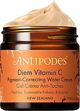 Kup Antypigmentacyjny krem ​​do twarzy z witaminą C - Antipodes Diem Vitamin C Pigment-Correcting Water Cream