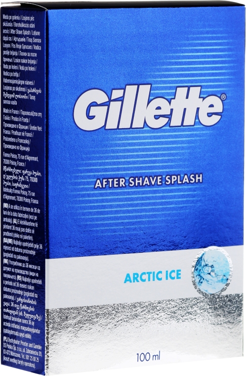 Orzeźwiająca woda po goleniu - Gillette Series Arctic Ice Bold After Shave Splash — Zdjęcie N1