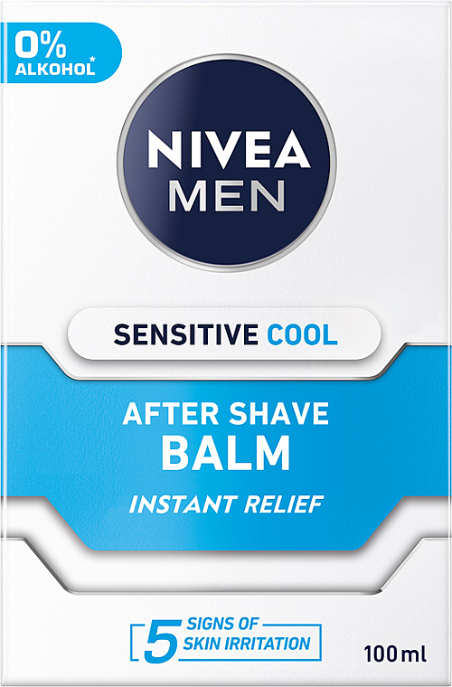 Chłodzący balsam do golenia - NIVEA MEN After Shave Balsam Cool Sensitive