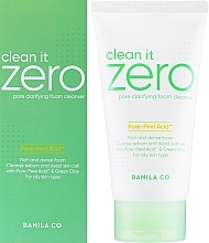 Pianka oczyszczająca - Banila Co. Clean it Zero Pore Clarifying Foam Cleanser — Zdjęcie N2