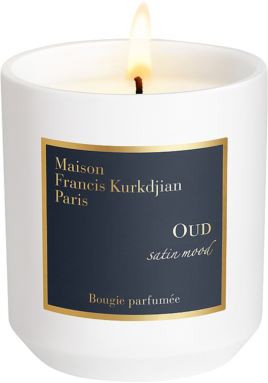 Maison Francis Kurkdjian Oud Satin Mood - Świeca zapachowa — Zdjęcie N1