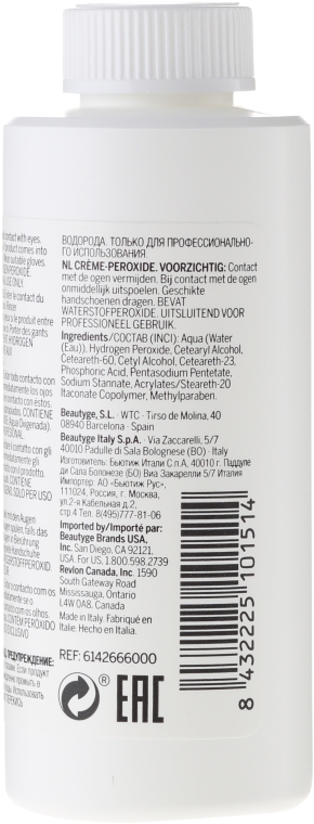 Kremowa emulsja utleniająca - Revlon Professional Creme Peroxide 30 vol. 9% — Zdjęcie N3