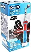 Elektryczna szczoteczka do zębów z wymienną główką Gwiezdne wojny - Oral-B Kids Star Wars Starter Pack — Zdjęcie N3
