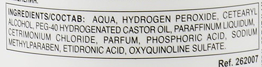 Emulsja utleniająca - Seipuntozero Scented Oxidant Emulsion 20 Volumes 6% — Zdjęcie N5