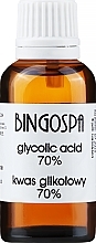 Kup PRZECENA! Kwas glikolowy 70% - BingoSpa Glicolic Acid *