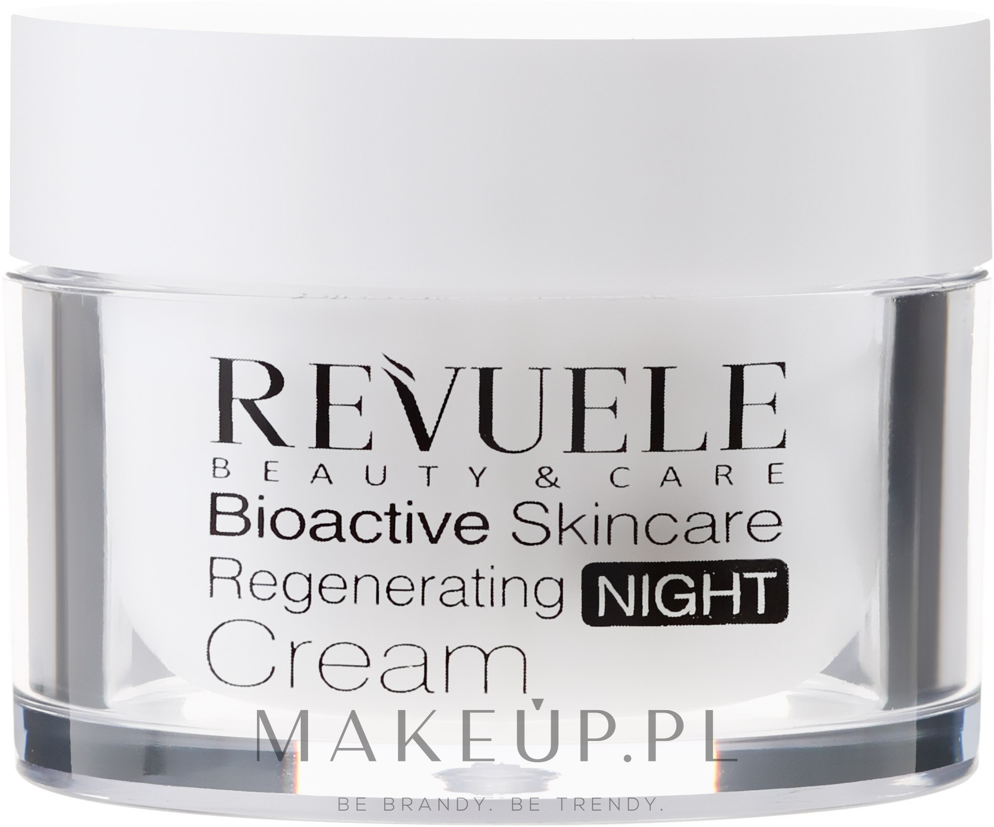 Intensywnie regenerujący krem do twarzy na noc - Revuele Bioactive Skincare Regenerating Night Cream — Zdjęcie 50 ml