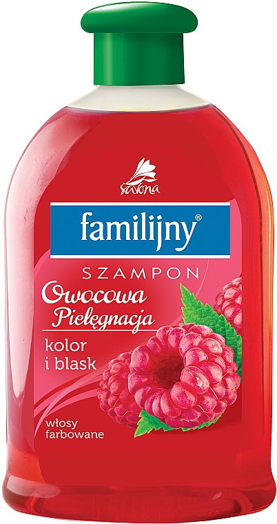Familijny szampon do włosów farbowanych Owocowa pielęgnacja Kolor i blask - Pollena Savona Familijny  — Zdjęcie N1