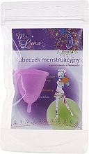 Kup Kubeczek menstruacyjny, miękki, rozmiar M, różowy - MeLuna Soft Menstrual Cup Stem