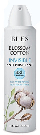 Antyperspirant w sprayu - Bi-Es Blossom Cotton Invisible — Zdjęcie N1