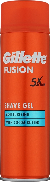 Żel do golenia - Gillette Fusion 5 Moisturizing Shave Gel — Zdjęcie N1