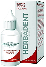 Kup Ziołowy płyn do pielęgnacji dziąseł - Herbadent Professional Herbal Gum Solution