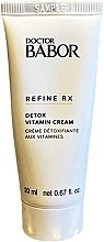 Krem do twarzy - Babor Doctor Babor Refine Rx Detox Vitamin Cream — Zdjęcie N1