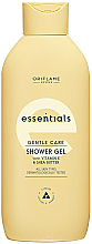 Żel pod prysznic z witaminą E i masłem shea - Oriflame Essentials Gentle Care — Zdjęcie N1