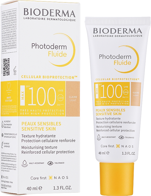 Fluid z filtrem do twarzy - Bioderma Photoderm Fluide Max SPF100+ — Zdjęcie N4
